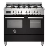 Варочный центр 99,5х60 см Bertazzoni Professional PRO106L2ENET черный - 1 фото