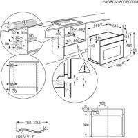 Встраиваемая микроволновая печь 59,5х45,5 см Electrolux EVM8E08V белая - 5 фото