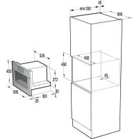 Встраиваемая кофемашина 1,8 л Gorenje CMA9200BG черная - 7 фото