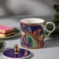 Кружка 350 мл Mix&Match Home Magic Dragon фиолетовая - 8 фото
