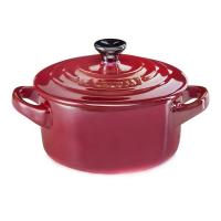 Кокотница керамическая 250 мл Le Creuset Metallics вишня - 2 фото