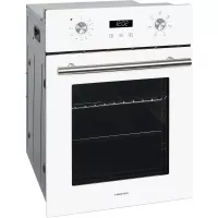 Электрический духовой шкаф 45 см Hiberg VM 4260 W белый - 2 фото