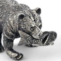Солонка и перечница Fishing Bear 10,2х6,4 см Vagabond House Woodland Creatures - 8 фото
