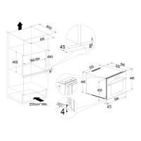 Встраиваемый винный шкаф на 24 бутылки Temptech Oslo OZ45SBTOP черный - 7 фото