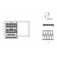 Встраиваемый винный шкаф Caso Wine Chef Pro 40 черный - 3 фото