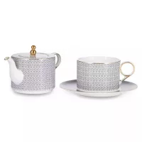 Чайный набор Mix&Match Vola черный 3 пр - 2 фото