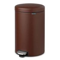 Ведро для мусора 20 л Brabantia NewIcon коричневое - 2 фото