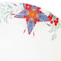 Салатник 24 см Mix&Match Home Happy Star белый - 6 фото