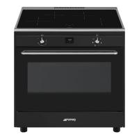 Варочный центр 90х60 см SMEG Concerto CG90IANT9 черный - 1 фото