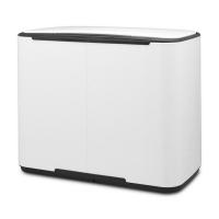 Мусорный бак 34 л Brabantia Bo Pedal Bin белый - 4 фото