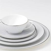 Тарелка 23 см Wedgwood Jasper Conran Pin Stripe - 3 фото