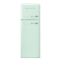 Холодильник двухкамерный 169х60 см Smeg 50's Style FAB30LPG5 зеленый - 5 фото