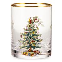 Стакан для воды 400 мл Spode Christmas Tree прозрачный - 1 фото