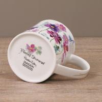 Кружка 350 мл Dunoon Orkney Floral Shimmer розовая - 4 фото