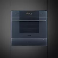 Электрический духовой шкаф 59,7 см Smeg Linea SO4102M1G серый - 2 фото