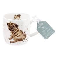 Кружка Любимый мопс 310 мл Royal Worcester Забавная фауна - 4 фото