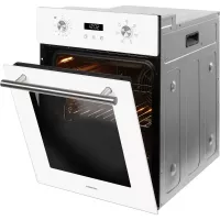 Электрический духовой шкаф 45 см Hiberg VM 4260 W белый - 5 фото