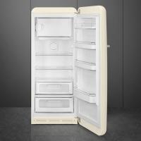 Холодильник однокамерный 153х60 см Smeg 50's Style FAB28RCR5 кремовый - 3 фото