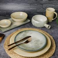 Кружка 295 мл Porland Stoneware Pearl бежевая - 6 фото