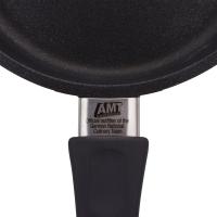 Сковорода антипригарная 20 см 1 л AMT Frying Pans Titan черная - 3 фото