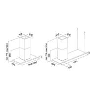 Островная вытяжка Falmec NRS Zenith 40 - 4 фото