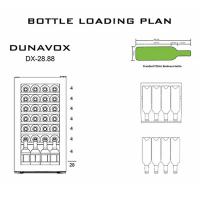 Винный шкаф на 28 бутылок Dunavox DX-28.88KF черный - 5 фото