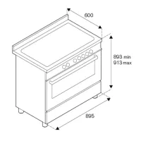 Варочный центр 89,5х60 см Bertazzoni Master MAS95I1EXT стальной - 5 фото