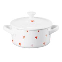 Кокот керамический Hearts 10 см 250 мл Le Creuset белый - 1 фото