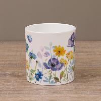 Кружка 350 мл Dunoon Orkney Floral Shimmer голубая - 5 фото