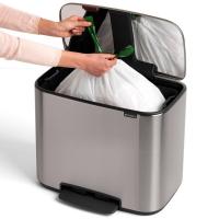 Мусорный бак 36 л Brabantia Bo Pedal Bin стальной - 8 фото