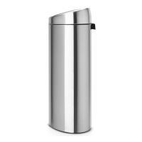 Двухсекционный мусорный бак 10-23 л Brabantia Touch Bin стальной - 3 фото