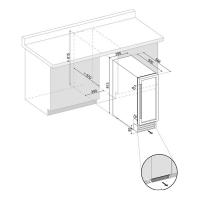 Встраиваемый винный шкаф на 19 бутылок Dunavox Flow DAUF-19.58B черный - 7 фото