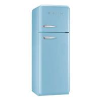 Холодильник двухкамерный 169х60 см Smeg 50's Style FAB30RPB5 голубой - 5 фото