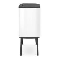 Мусорный бак 3х11 л Brabantia Bo Touch Bin белый - 3 фото