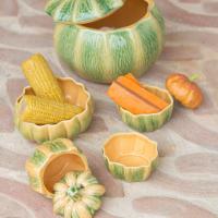 Тарелка пирожковая 16 см Bordallo Pinheiro Pumpkin - 5 фото