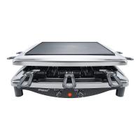Раклетница 26х26 см Steba RC 3 Plus хром - 3 фото
