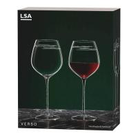 Набор бокалов для красного вина Signature LSA Verso 2 пр - 8 фото