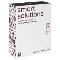 Сушилка для посуды 36,3х30,2 см Smart Solutions Atle раздвижная белая - 7 фото