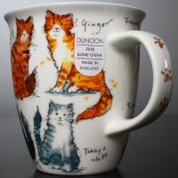 Кружка Игривые кошки 480 мл Dunoon Nevis Messy - 7 фото