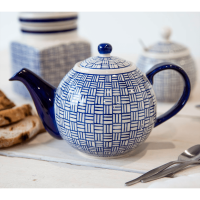 Чайник Lattice 900 мл Kitchen Craft London Pottery Out Of The Blue - 2 фото