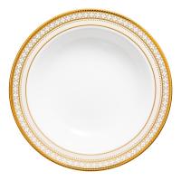 Тарелка десертная 15,5 см Noritake Trefolio Gold белая - 1 фото