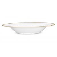 Тарелка суповая 24,5 см Noritake Haku белая - 2 фото