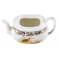Чайник заварочный 1,3 л Spode Английские охотничьи мотивы белый - 11 фото
