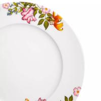 Тарелка обеденная 27 см Mix&Match Home Maya белая - 3 фото