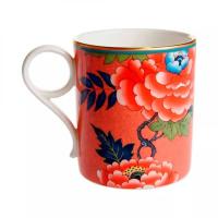 Кружка 240 мл Wedgwood Paeonia Blush красная - 2 фото