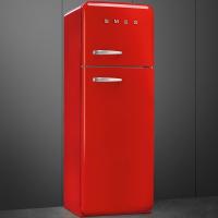 Холодильник двухкамерный 169х60 см Smeg 50's Style FAB30RRD5 красный - 2 фото