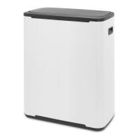 Мусорный бак 2x30 л Brabantia Bo Touch Bin белый - 4 фото