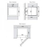 Встраиваемый винный шкаф на 28 бутылок Dunavox Build-IN DAB-28.65W - 1 фото