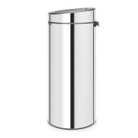 Мусорный бак 30 л Brabantia Touch Bin стальной - 2 фото