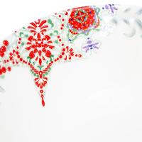 Салатник 24 см Mix&Match Home Happy Star белый - 5 фото